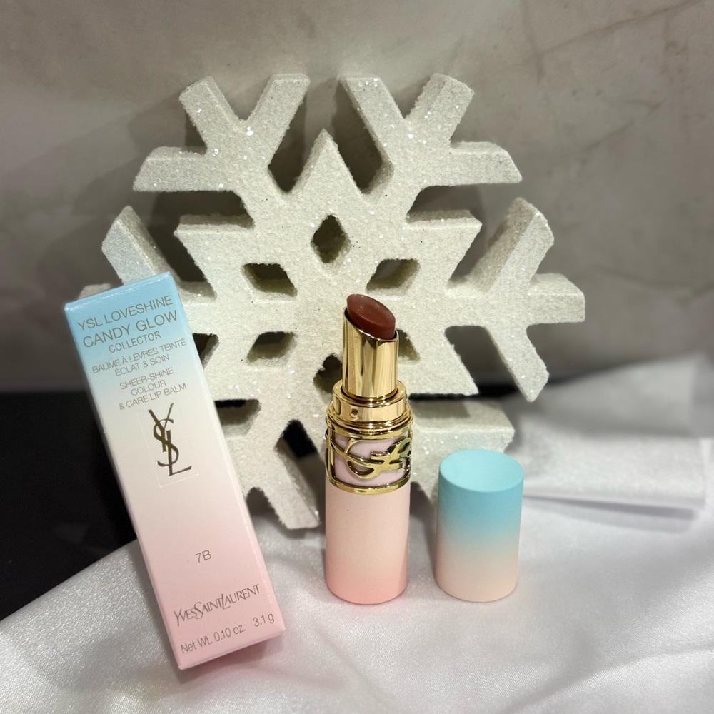 Yves Saint Laurent Love Shine Candy Glow Lip Balm - Rich Brown